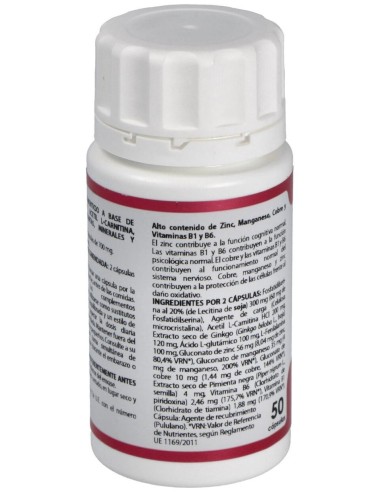 Holomega Memory 50Cap. de Equisalud