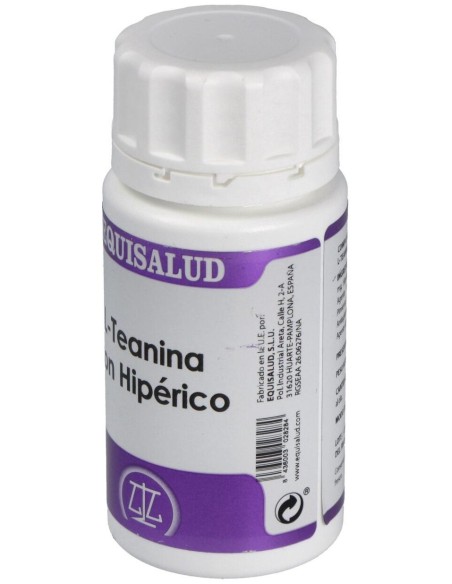 L-Teanina Con Hiperico 50 Cáp. de Equisalud