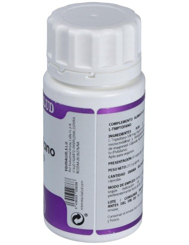 Holomega L-Triptofano 50Cap. de Equisalud