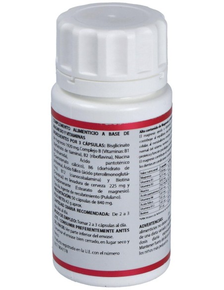 Holomega Magnesio 50Cap. de Equisalud