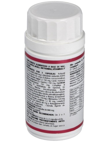 Holomega Detoximetal 50Cap. de Equisalud