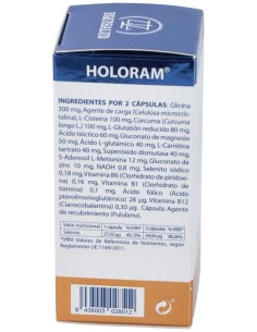 Holoram Detox 60Cap. de Equisalud 2