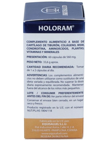 Holoram Artigen 60Cap. de Equisalud