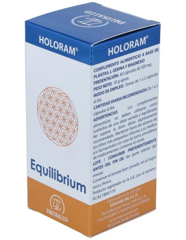 Holoram Equilibrium 60Cap. de Equisalud