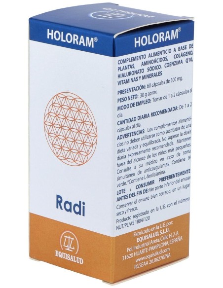 Holoram Radi 60Cap. de Equisalud