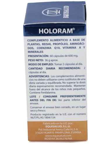 Holoram Aerovent 60Cap. de Equisalud