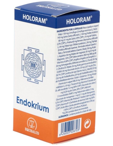 Holoram Endokrium 60Cap. de Equisalud
