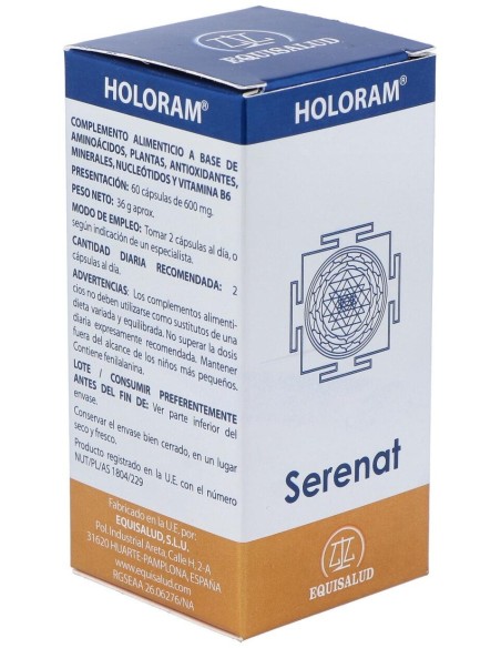 Holoram Serenat 60Cap. de Equisalud