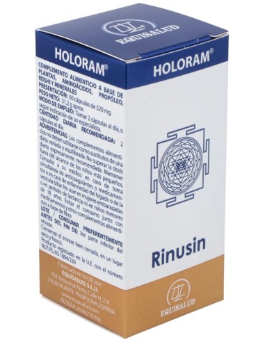 Holoram Rinusin 60Cap. de Equisalud
