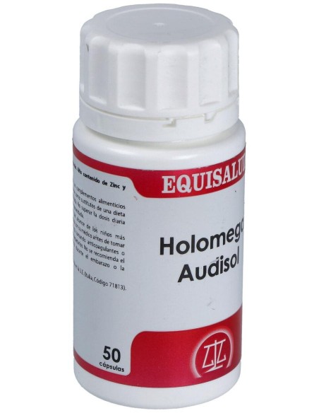Holomega Audisol 50Cap. de Equisalud