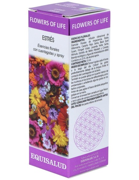 Flower Of Life Estres 15Ml. de Equisalud