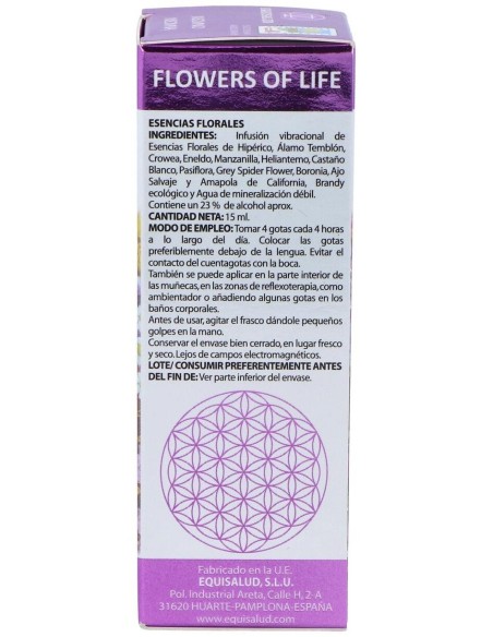 Flower Of Life Insomnio 15Ml. de Equisalud