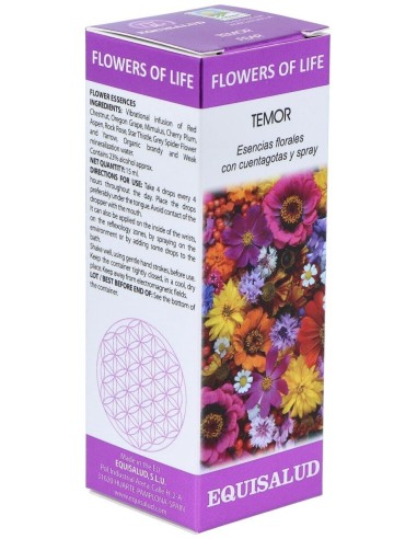 Flower Of Life Temor 15Ml. de Equisalud