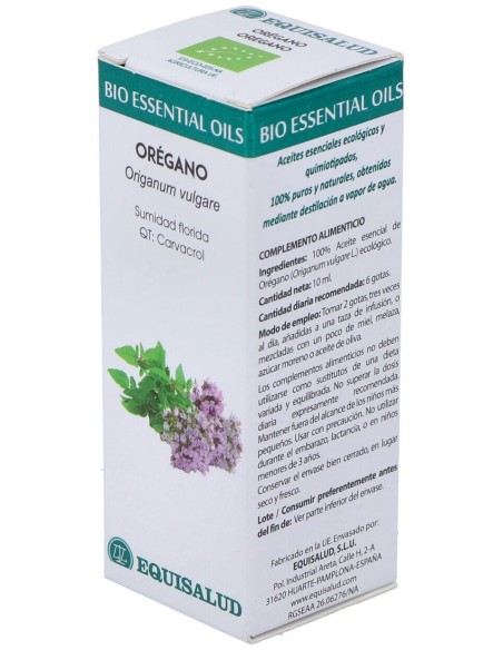 Bio Essential Oils Oregano Ac. Esencial 10Ml. de Equisalud