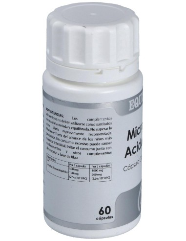 Microbiota Acidophilus 60Cap. de Equisalud