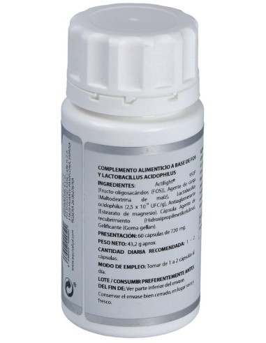 Microbiota Acidophilus 60Cap. de Equisalud