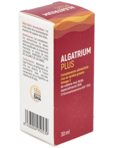 Algatrium Plus Liquido (Dha 70%) 30Ml. de Algatrium