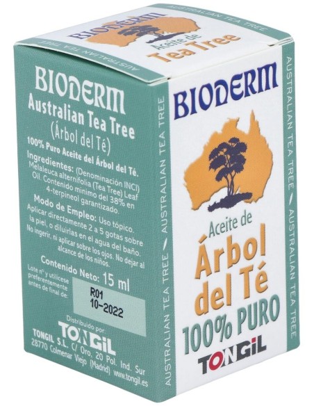 Bioderm Aceite Arbol Del Te 15Ml Bioderm de Tongil