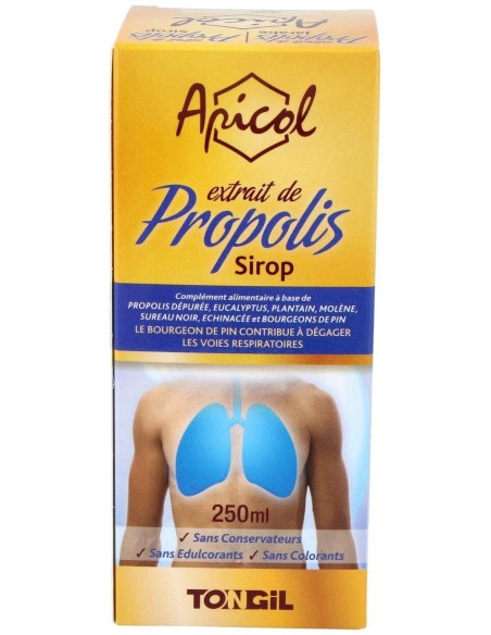Apicol Extracto Propolis Jarabe 250Ml. de Tongil