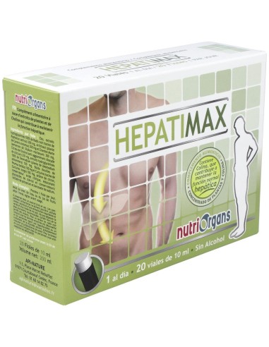 Nutriorgans Hepatimax 20Viales de Tongil
