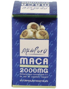 Maca 2000 mg. 60 Capsulas Estado Puro de Tongil 2