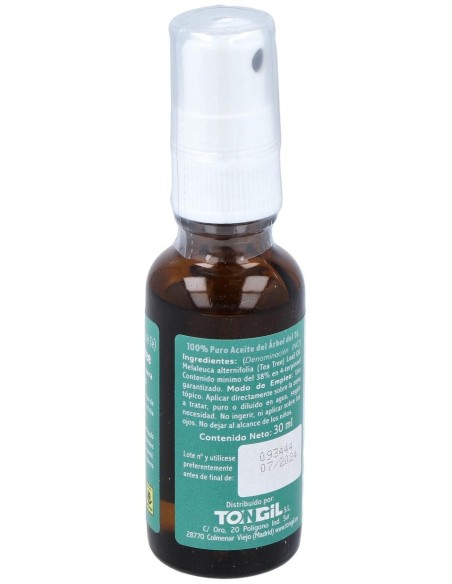 Arbol Del Te Puro Spray 30Ml. de Tongil