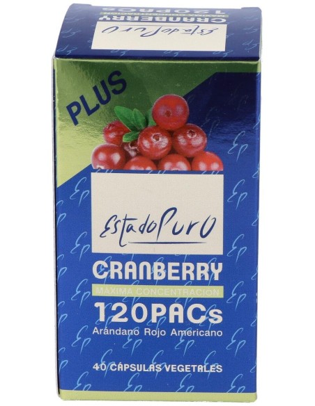 Cranberry 120 Pacs 40Cap. Estado Puro de Tongil