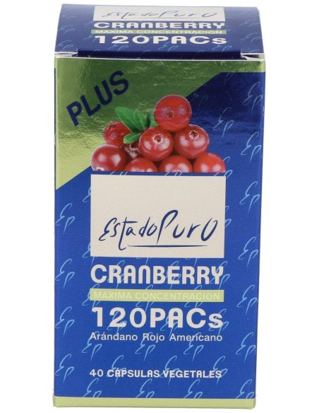 Cranberry 120 Pacs 40Cap. Estado Puro de Tongil