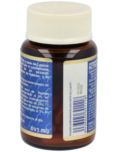 Luteina 20Mg. Crocina 30Cap. Estado Puro de Tongil