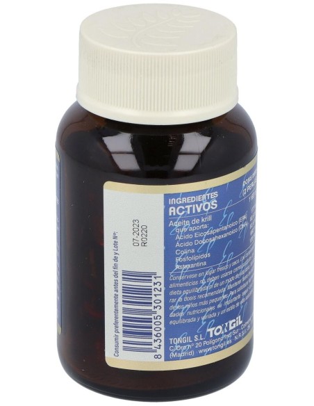 Ultra Krill 60Perlas Estado Puro de Tongil