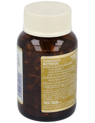 Omega 3 Tg Omega 6 Aceites Activos 100Perlas de Tongil