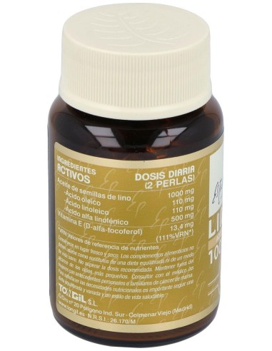 Linaza Aceites Activos 60Perlas de Tongil