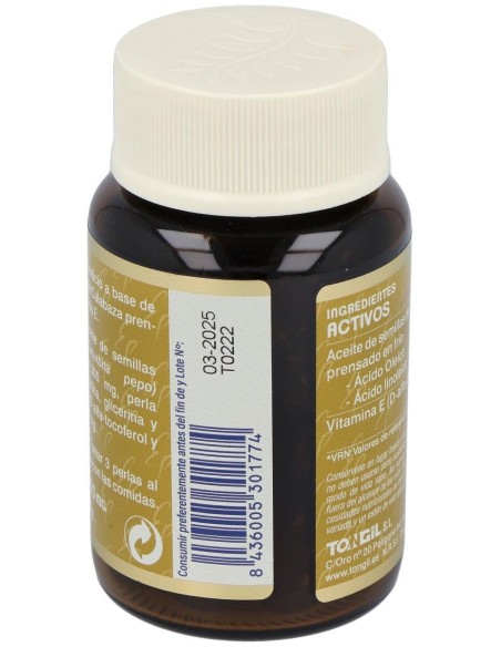 Calabaza Aceites Activos 60Perlas de Tongil