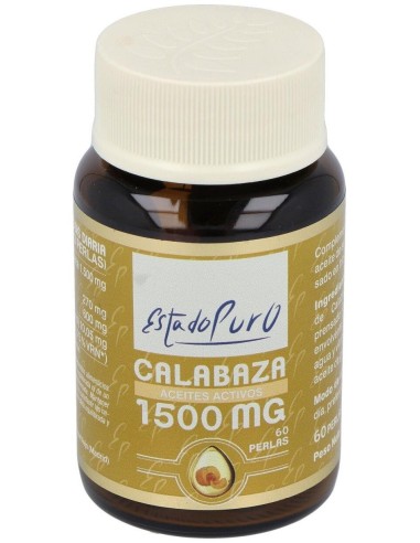 Calabaza Aceites Activos 60Perlas de Tongil