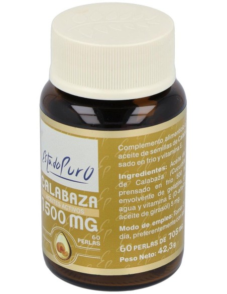 Calabaza Aceites Activos 60Perlas de Tongil