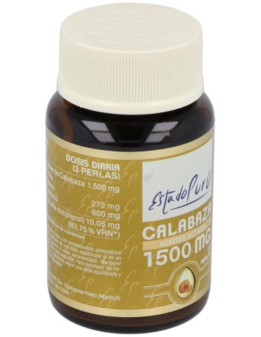 Calabaza Aceites Activos 60Perlas de Tongil