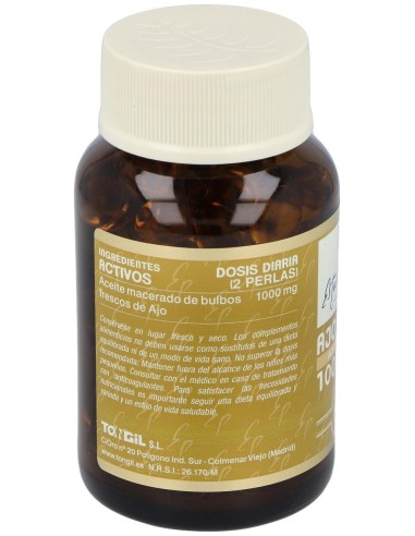 Ajo Puro Aceites Activos 100Perlas de Tongil