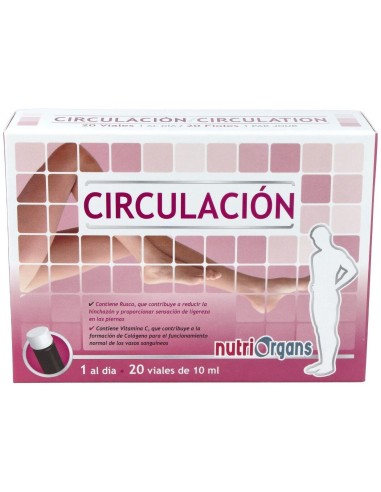Nutriorgans Circulacion 20Amp. de Tongil