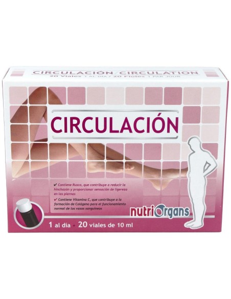 Nutriorgans Circulacion 20Amp. de Tongil