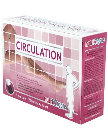 Nutriorgans Circulacion 20Amp. de Tongil