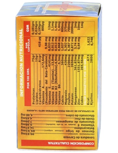 Complex Sol Vit+Mineral para El Sol de Fleurymer