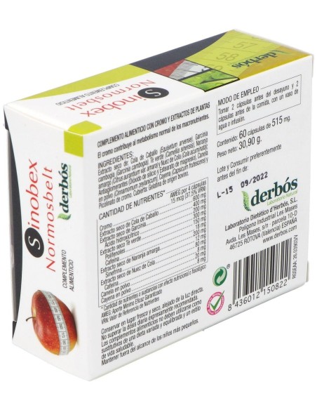 Sinobex 60Cap. de Derbos