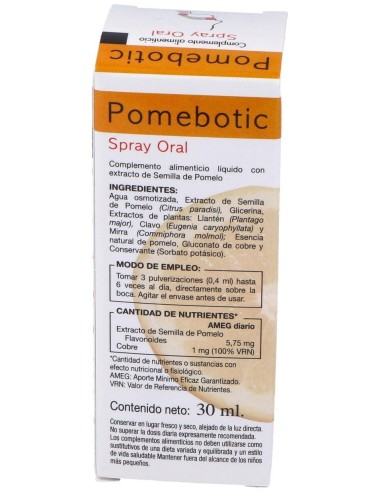 Pomebotic Spray Oral 30Ml. de Derbos