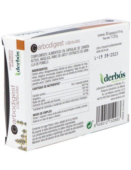 Carbodigest 30Cap. de Derbos