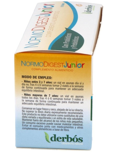 Normodigest Junior 10Viales de Derbos