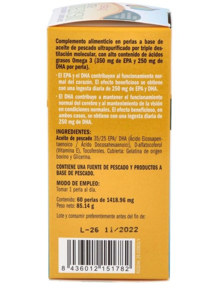 Omegastend Plus 60Perlas de Derbos