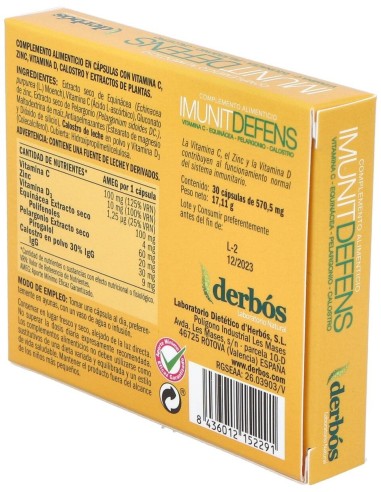 Imunit Defens 30Cap. de Derbos