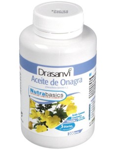 Onagra Aceite 200 Perlas 500Mg Nutrabasicos Drasanvi 2