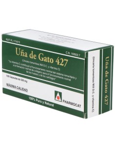 Uña De Gato 427 100Cap. de Fharmocat 2