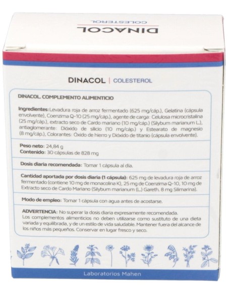 Dinacol 30Cap. de Dinadiet